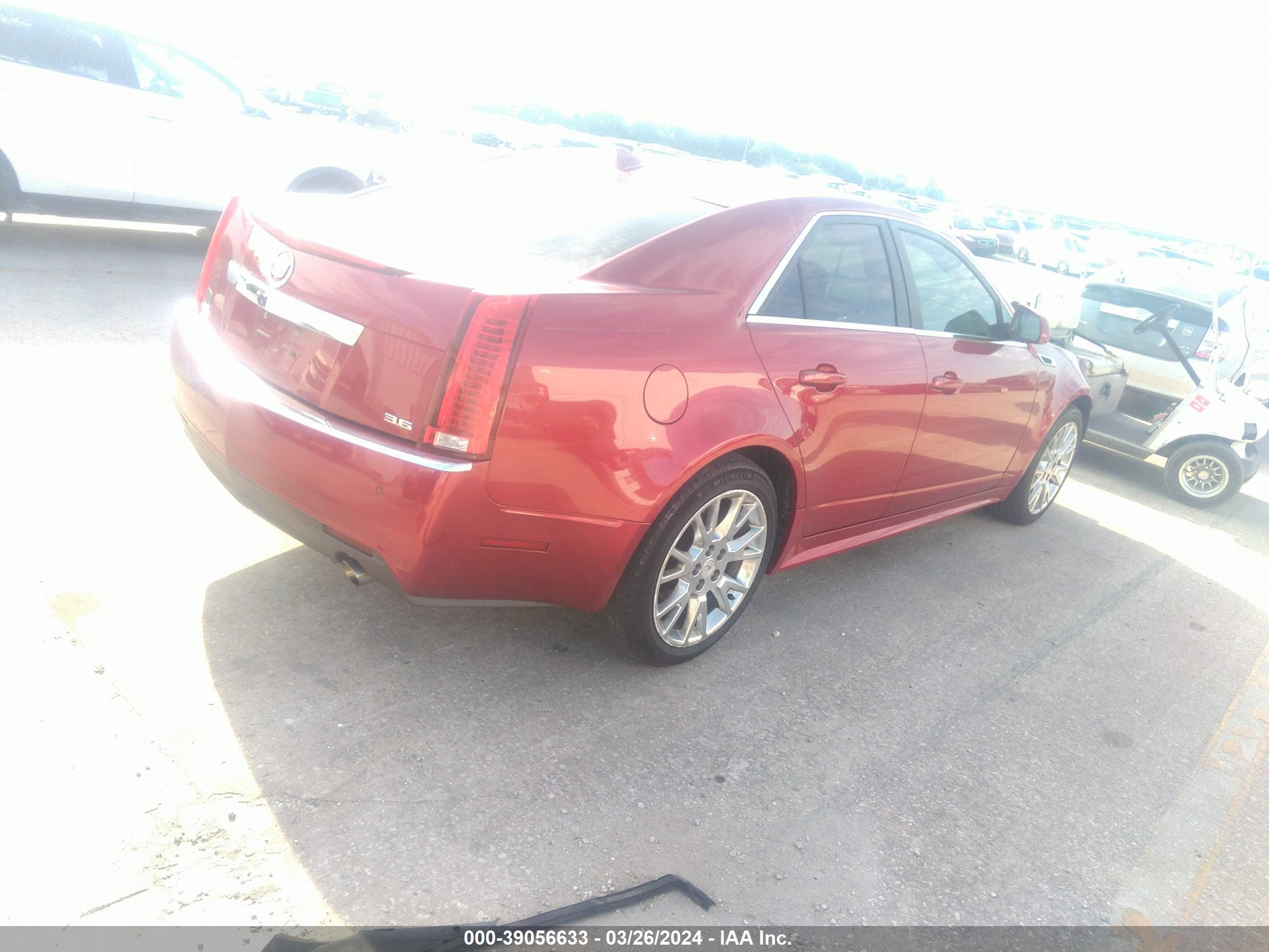 Photo 3 VIN: 1G6DP5E38C0136655 - CADILLAC CTS 