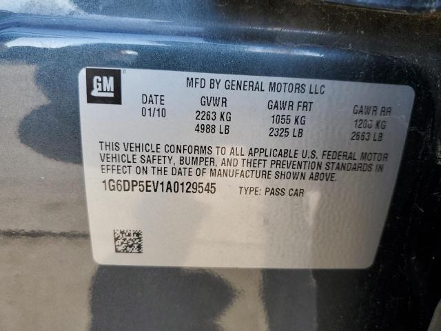 Photo 12 VIN: 1G6DP5EV1A0129545 - CADILLAC CTS PREMIU 