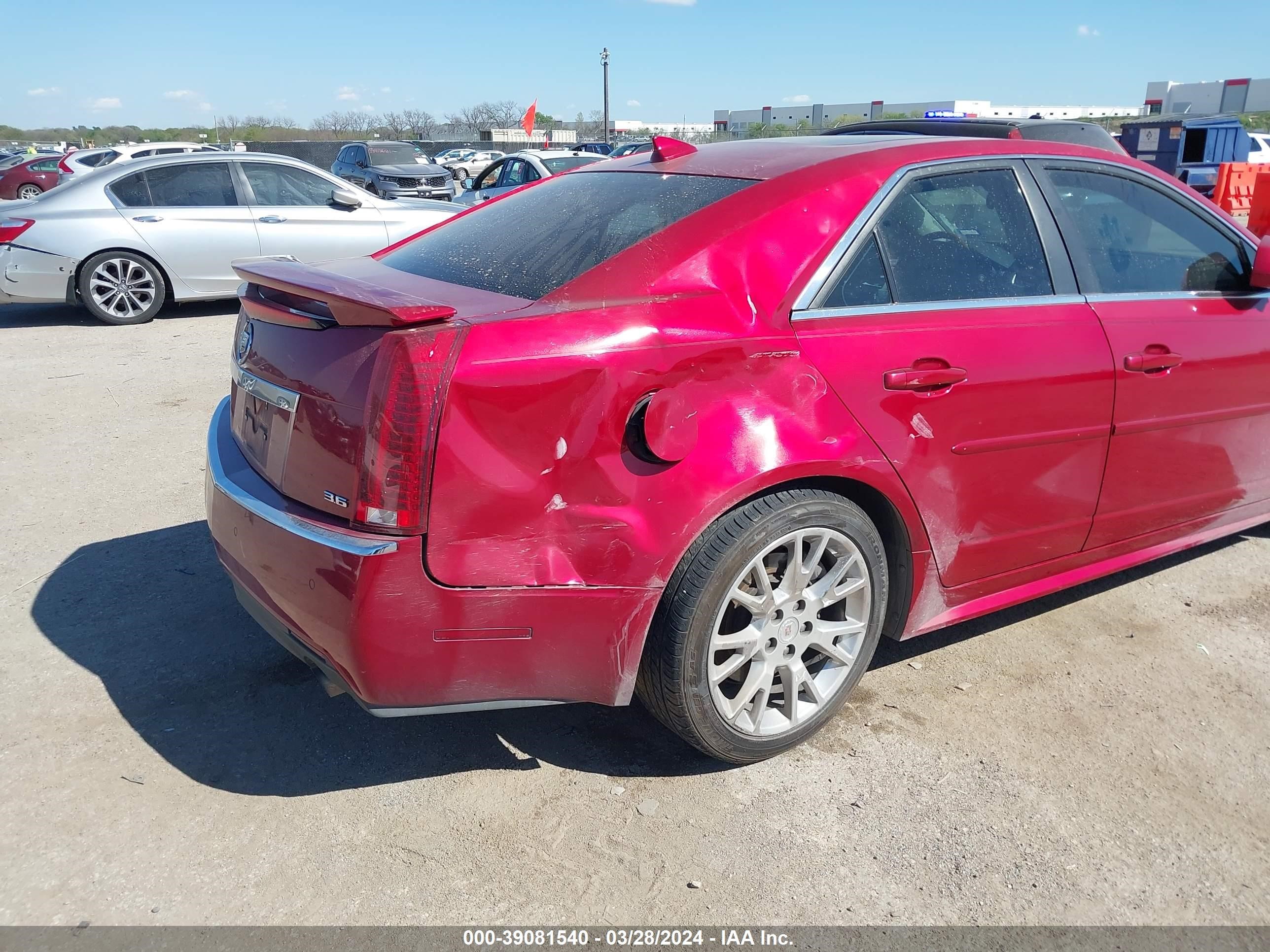 Photo 11 VIN: 1G6DP5EV3A0102931 - CADILLAC CTS 