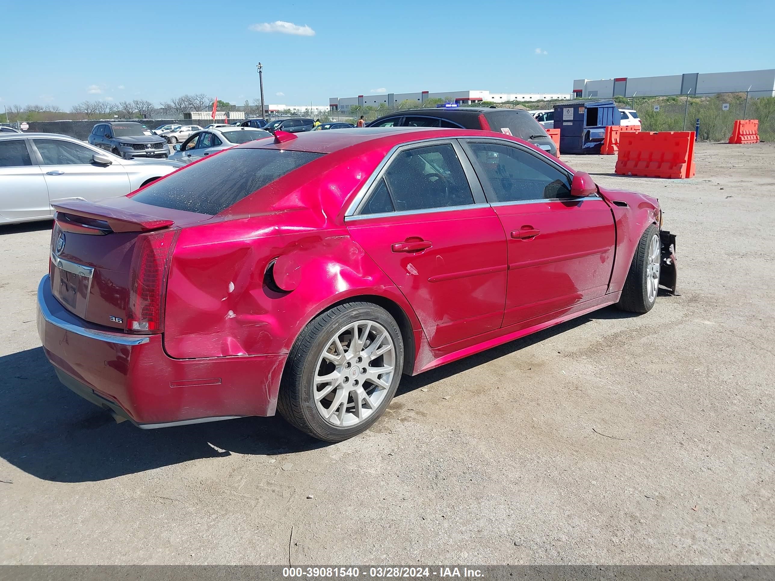 Photo 3 VIN: 1G6DP5EV3A0102931 - CADILLAC CTS 