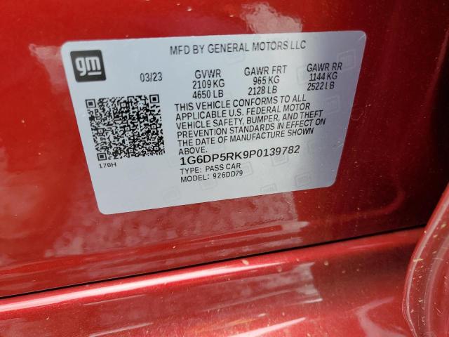 Photo 12 VIN: 1G6DP5RK9P0139782 - CADILLAC CT5 SPORT 