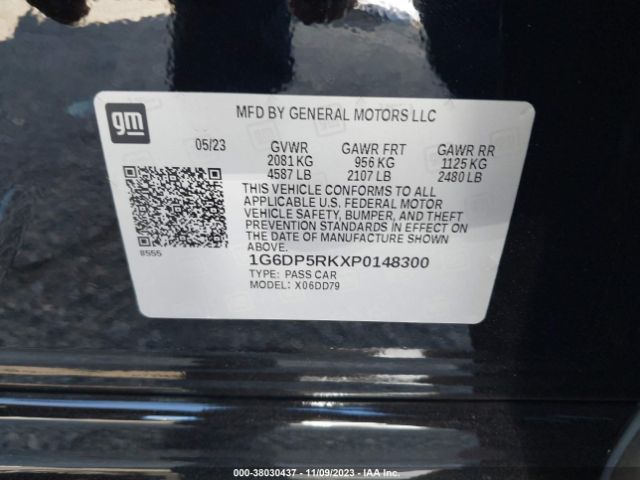 Photo 8 VIN: 1G6DP5RKXP0148300 - CADILLAC CT5 