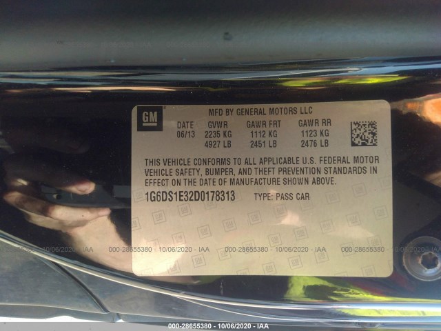 Photo 8 VIN: 1G6DS1E32D0178313 - CADILLAC CTS COUPE 