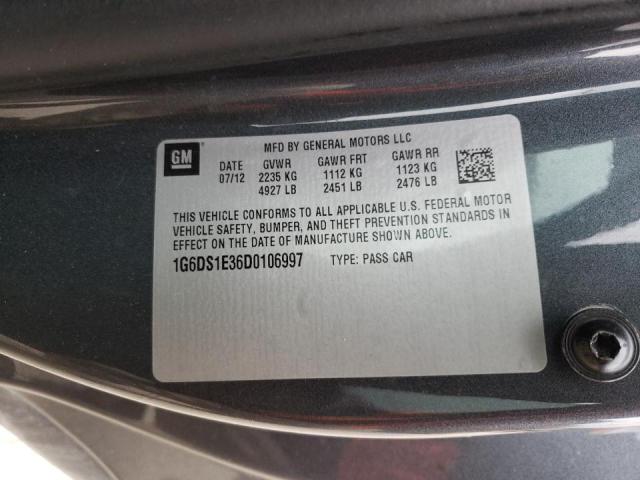 Photo 9 VIN: 1G6DS1E36D0106997 - CADILLAC CTS PREMIU 