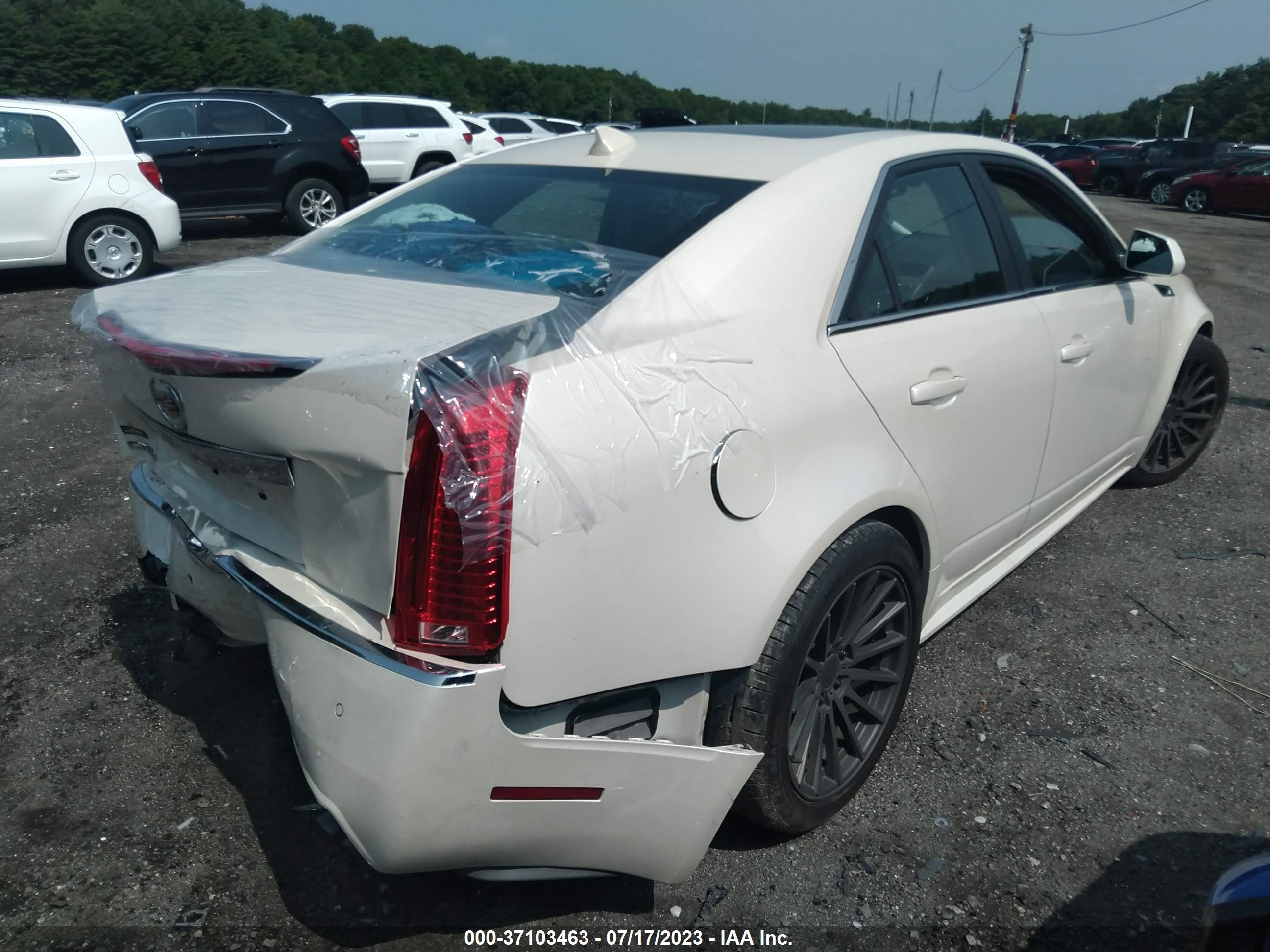 Photo 3 VIN: 1G6DS5E37C0111695 - CADILLAC CTS 