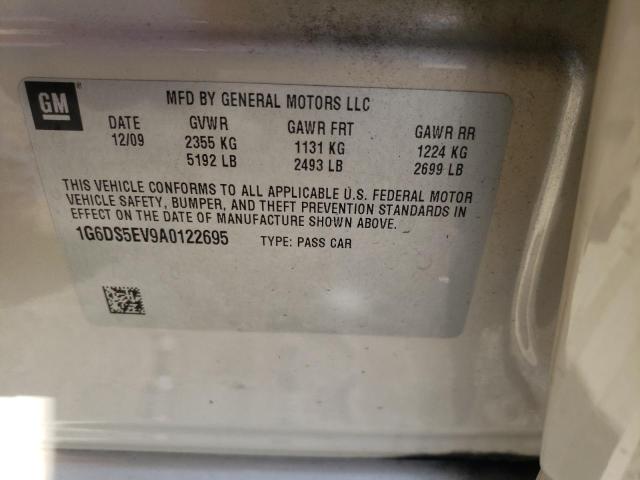 Photo 9 VIN: 1G6DS5EV9A0122695 - CADILLAC CTS PREMIU 