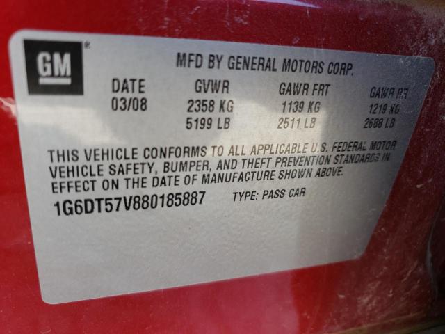 Photo 12 VIN: 1G6DT57V880185887 - CADILLAC CTS 