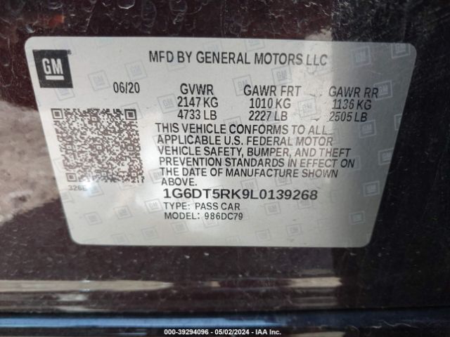 Photo 8 VIN: 1G6DT5RK9L0139268 - CADILLAC CT5 