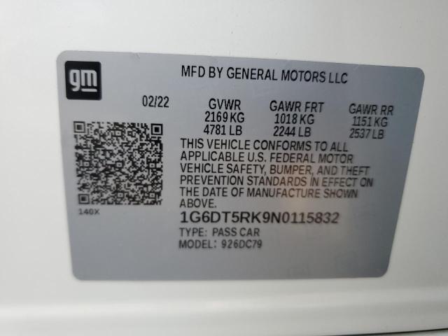 Photo 11 VIN: 1G6DT5RK9N0115832 - CADILLAC CT5 