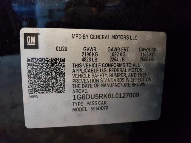 Photo 12 VIN: 1G6DU5RK6L0127009 - CADILLAC CT5 SPORT 