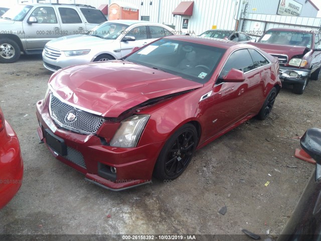 Photo 1 VIN: 1G6DV1EP1B0132687 - CADILLAC CTS-V COUPE 