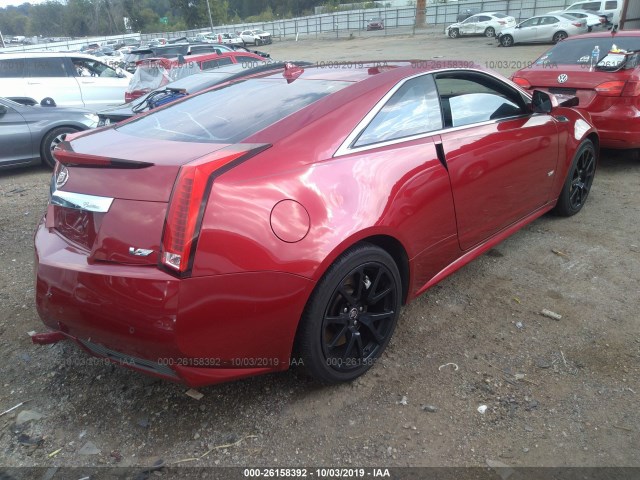 Photo 3 VIN: 1G6DV1EP1B0132687 - CADILLAC CTS-V COUPE 