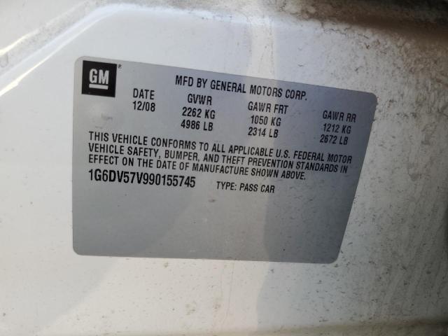 Photo 11 VIN: 1G6DV57V990155745 - CADILLAC CTS HI FEA 