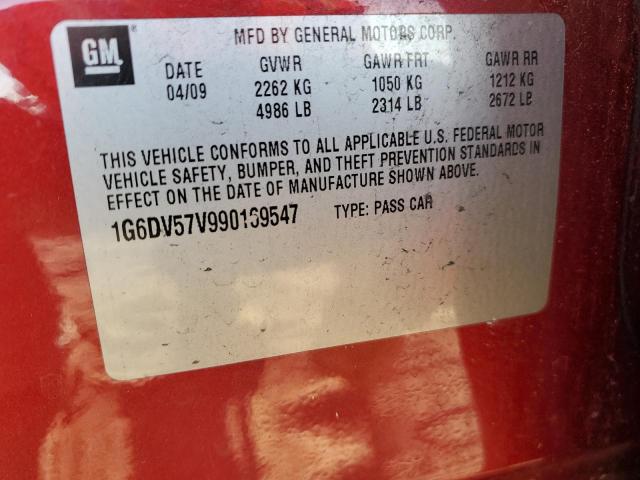 Photo 11 VIN: 1G6DV57V990169547 - CADILLAC CTS HI FEA 