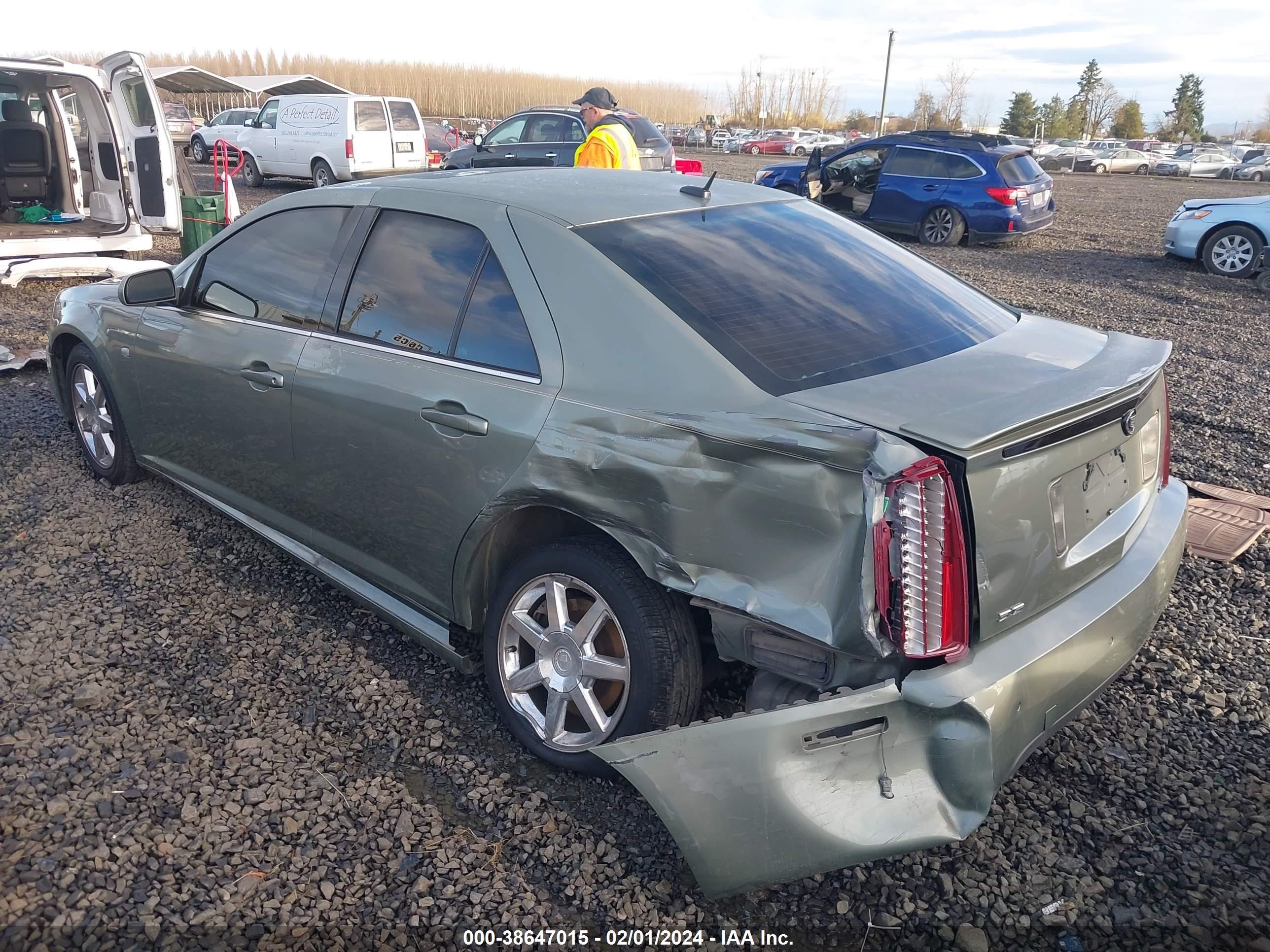 Photo 2 VIN: 1G6DW677550206320 - CADILLAC STS 