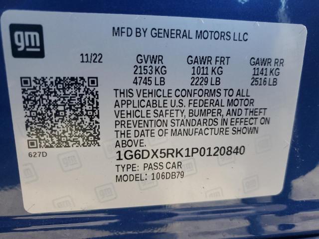 Photo 11 VIN: 1G6DX5RK1P0120840 - CADILLAC CT5 