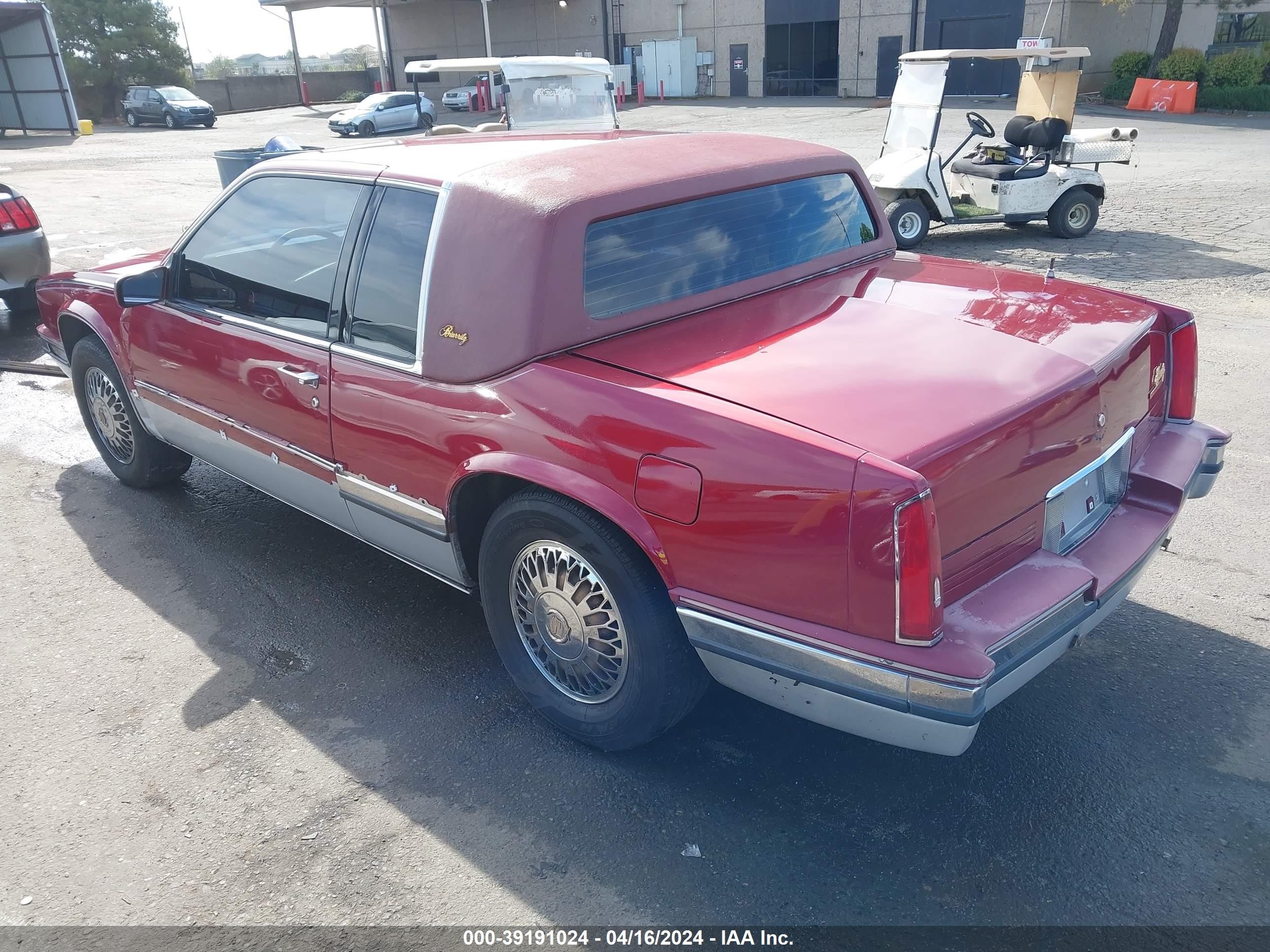 Photo 2 VIN: 1G6EL133XLU610335 - CADILLAC ELDORADO 