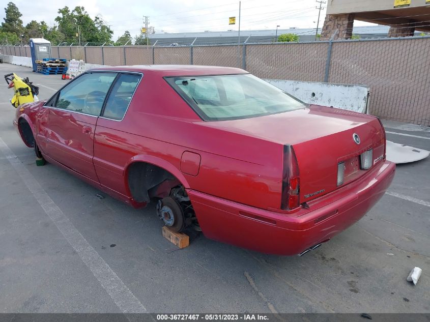 Photo 2 VIN: 1G6ET1298YB703685 - CADILLAC ELDORADO 