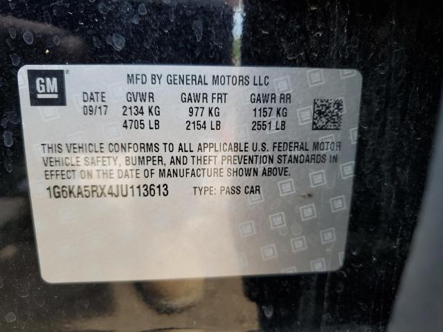 Photo 12 VIN: 1G6KA5RX4JU113613 - CADILLAC CT6 