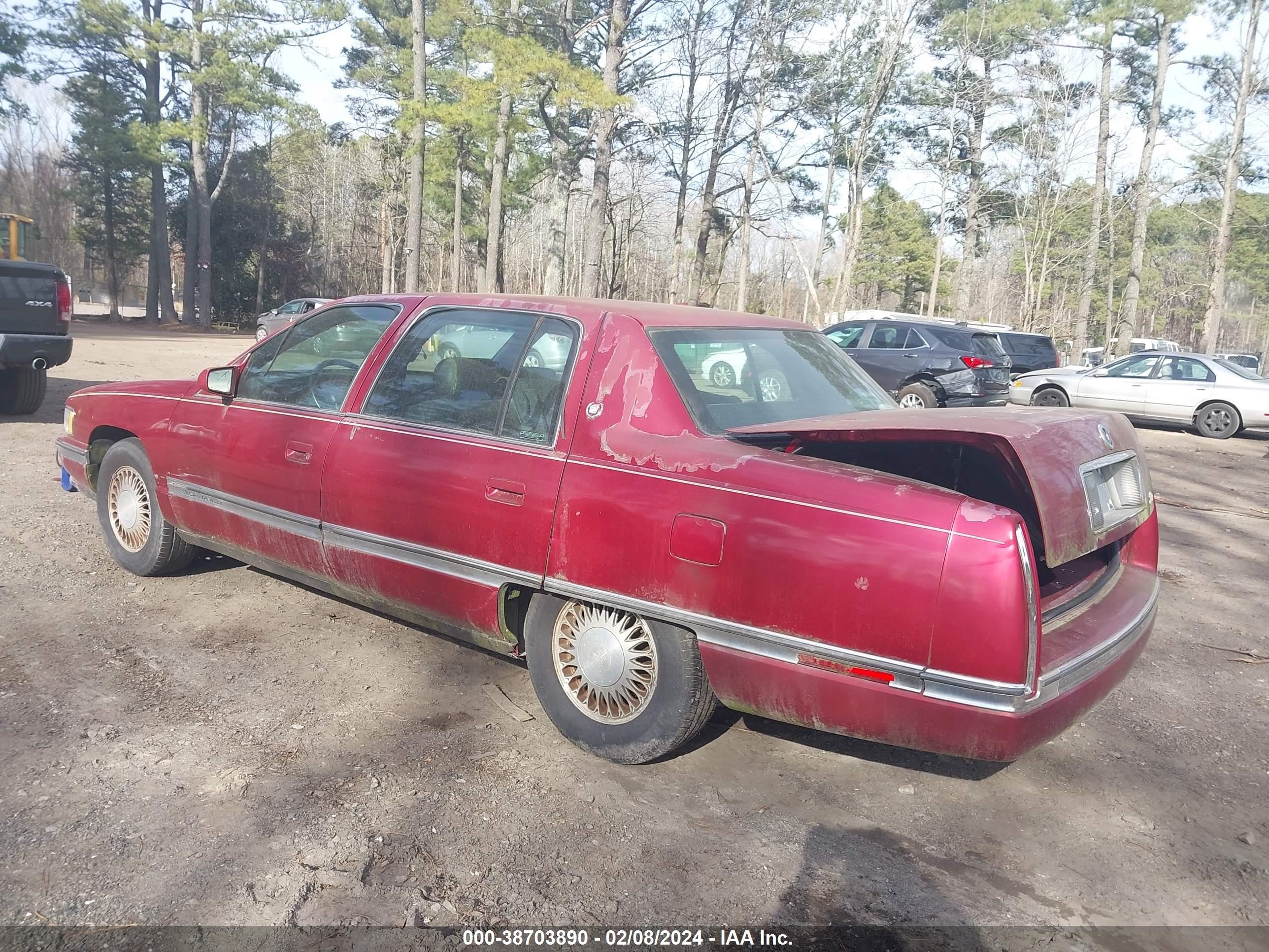 Photo 2 VIN: 1G6KD52B9SU250408 - CADILLAC DE VILLE 