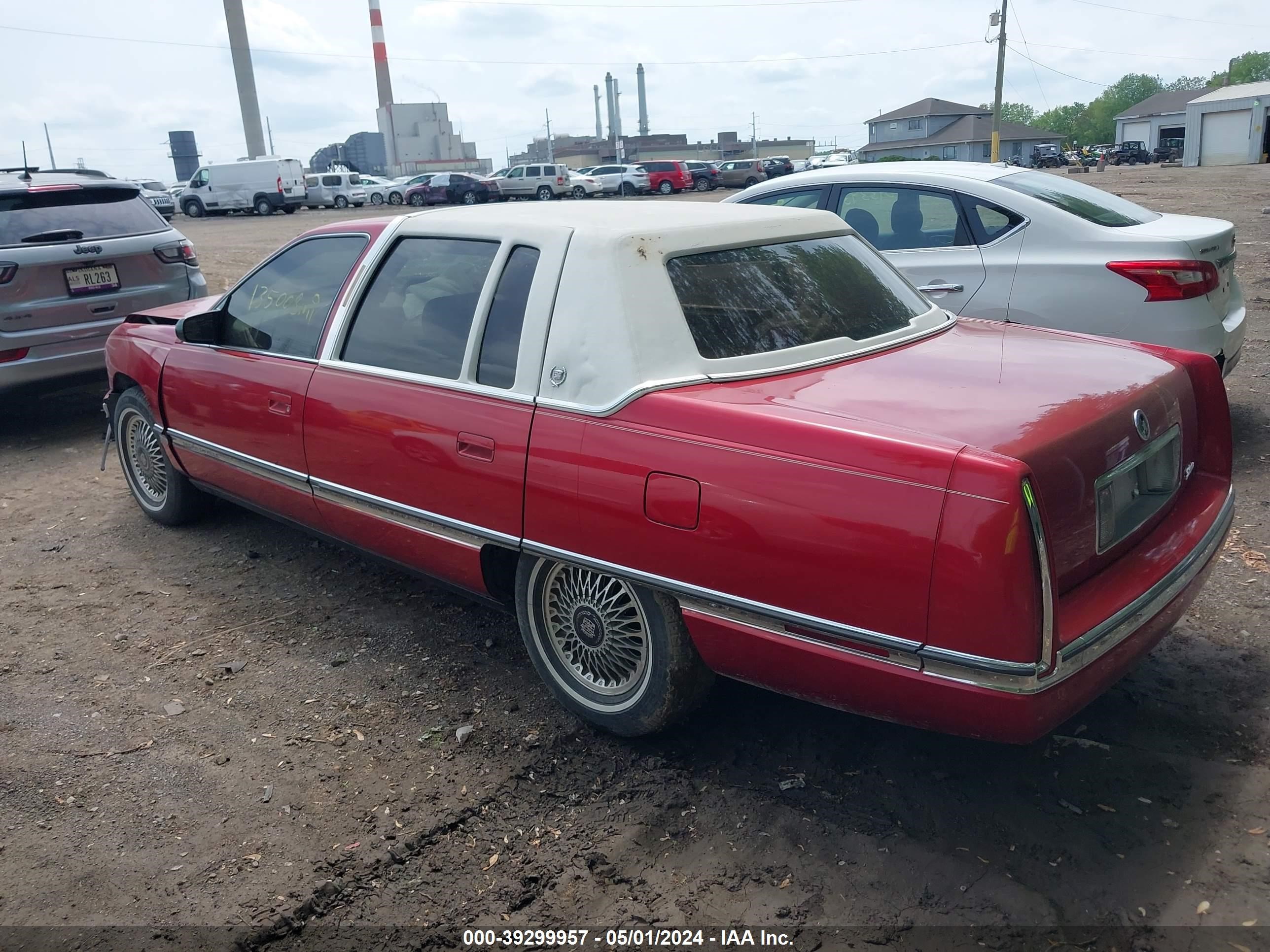 Photo 2 VIN: 1G6KD52B9SU250733 - CADILLAC DE VILLE 