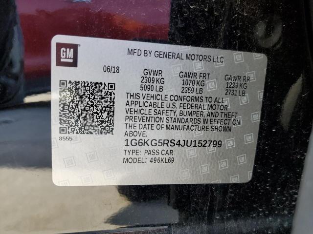 Photo 12 VIN: 1G6KG5RS4JU152799 - CADILLAC CT6 PREMIU 