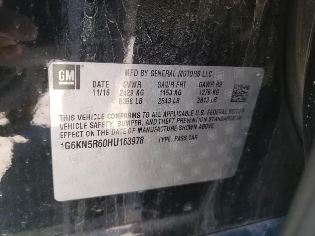 Photo 11 VIN: 1G6KN5R60HU163978 - CADILLAC CT6 