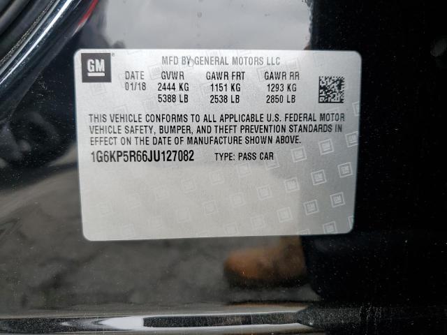 Photo 11 VIN: 1G6KP5R66JU127082 - CADILLAC CT6 