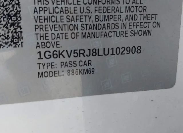 Photo 8 VIN: 1G6KV5RJ8LU102908 - CADILLAC CT6 