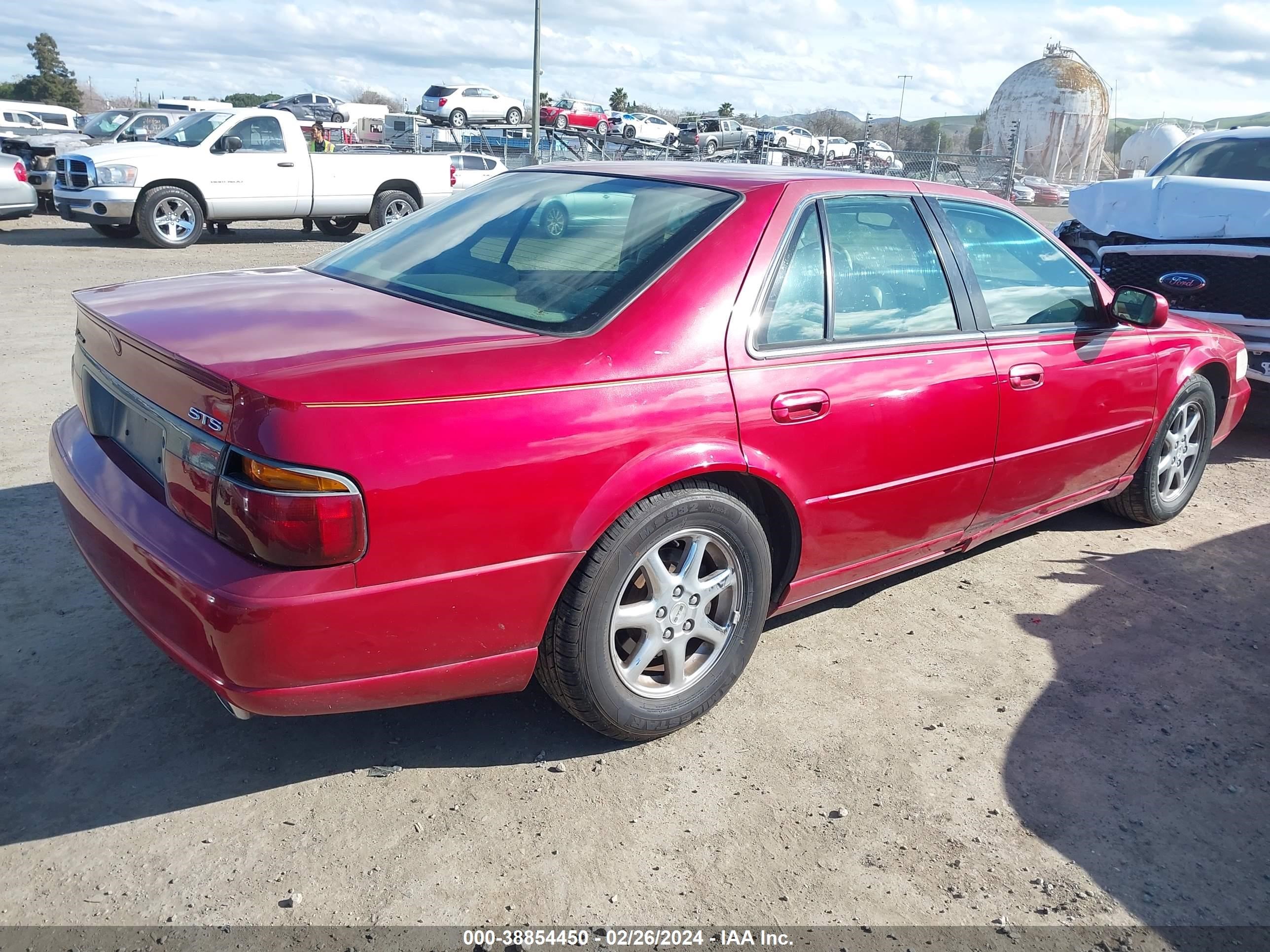 Photo 3 VIN: 1G6KY5497YU195139 - CADILLAC SEVILLE 