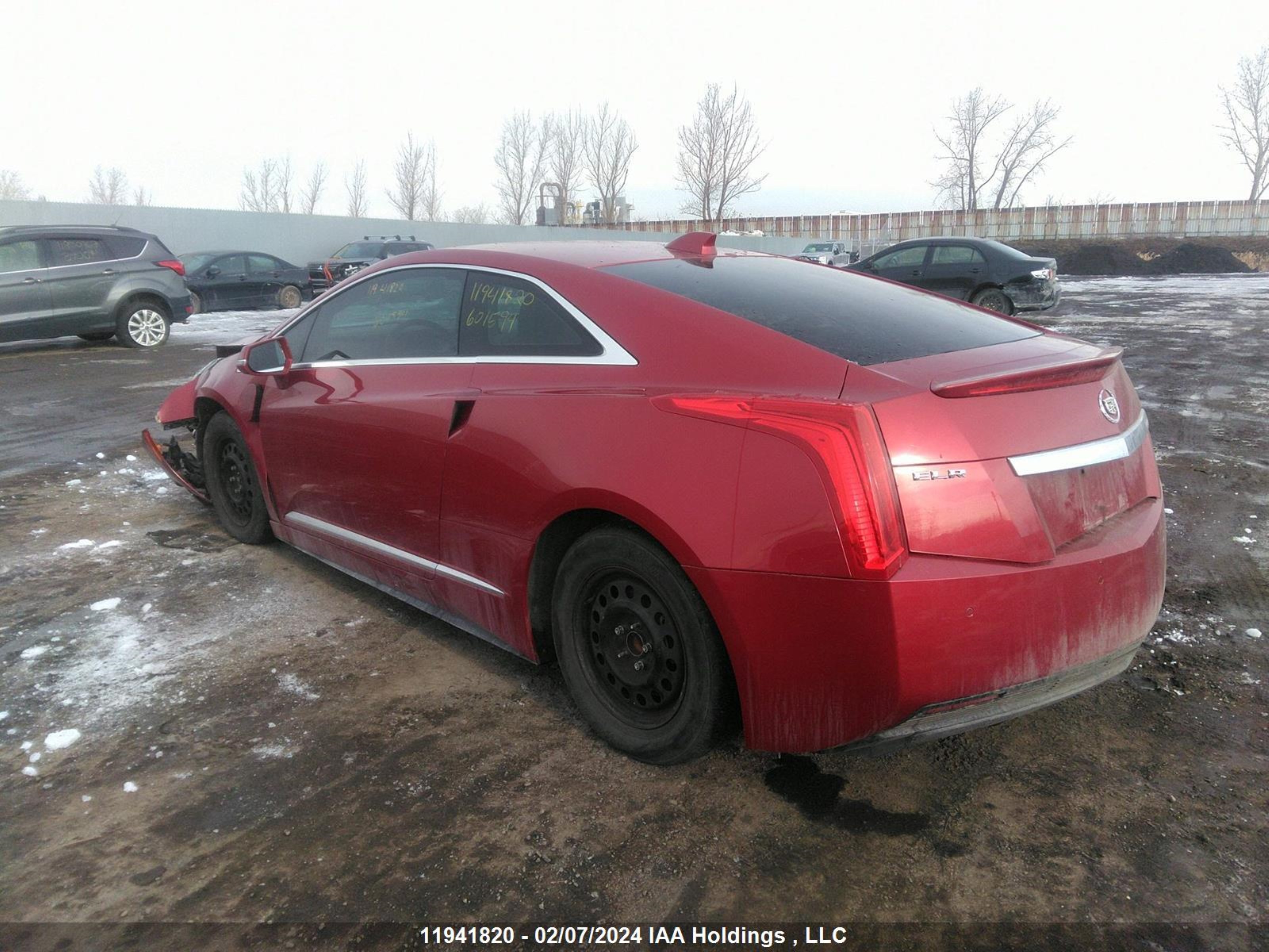 Photo 2 VIN: 1G6RM1E41EU601594 - CADILLAC ELR 