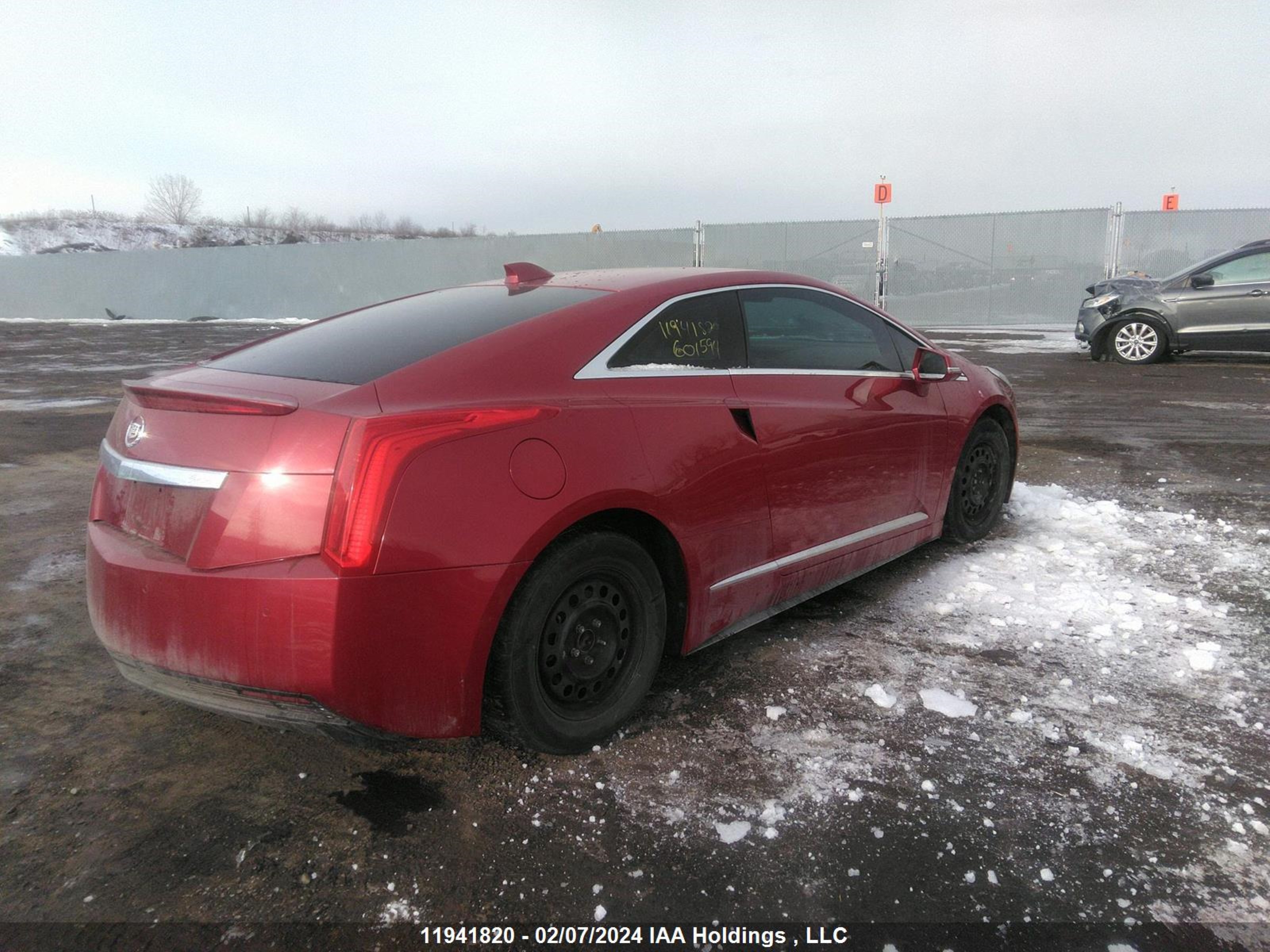 Photo 3 VIN: 1G6RM1E41EU601594 - CADILLAC ELR 