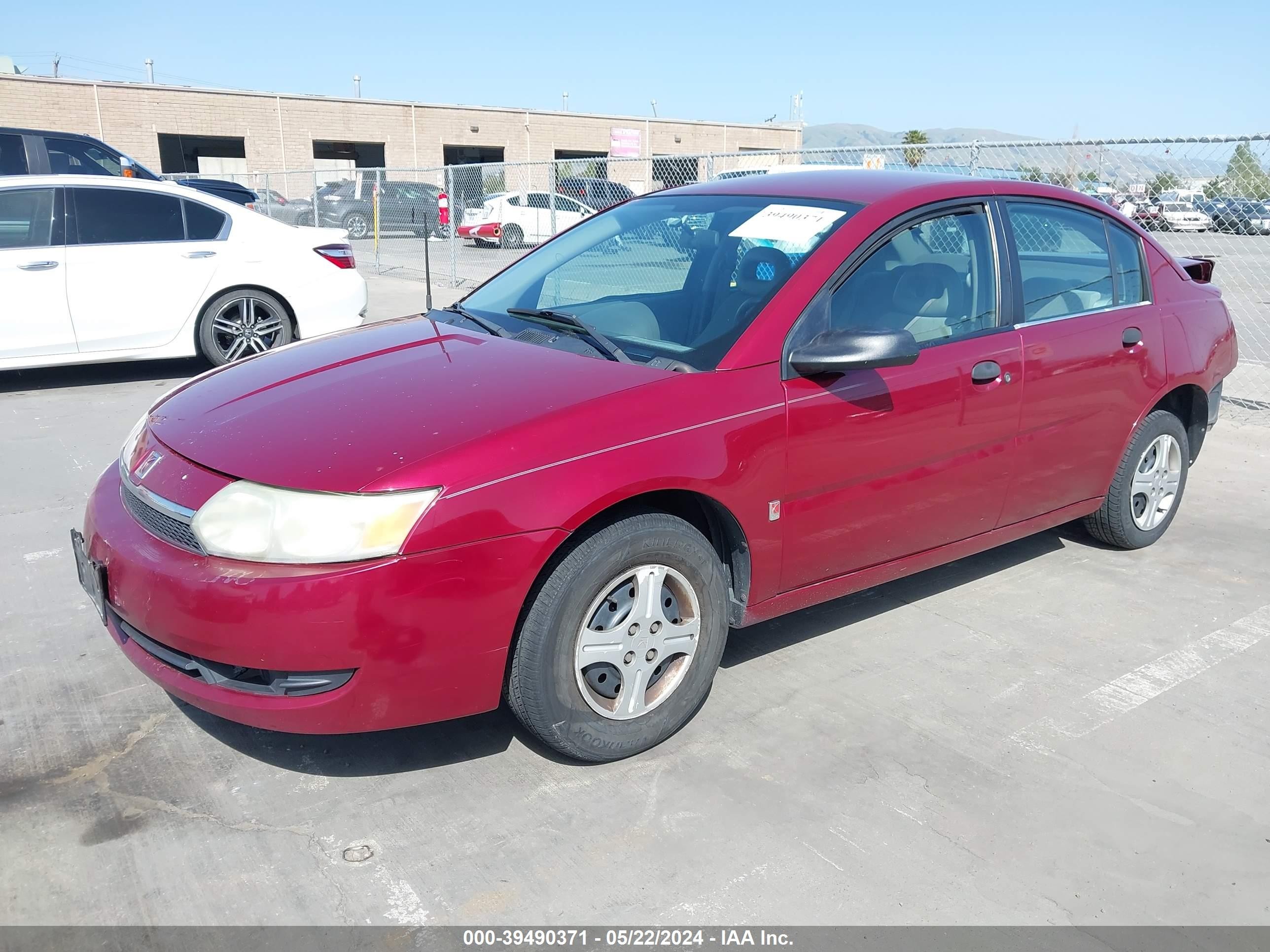 Photo 1 VIN: 1G8AF52F54Z130126 - SATURN ION 