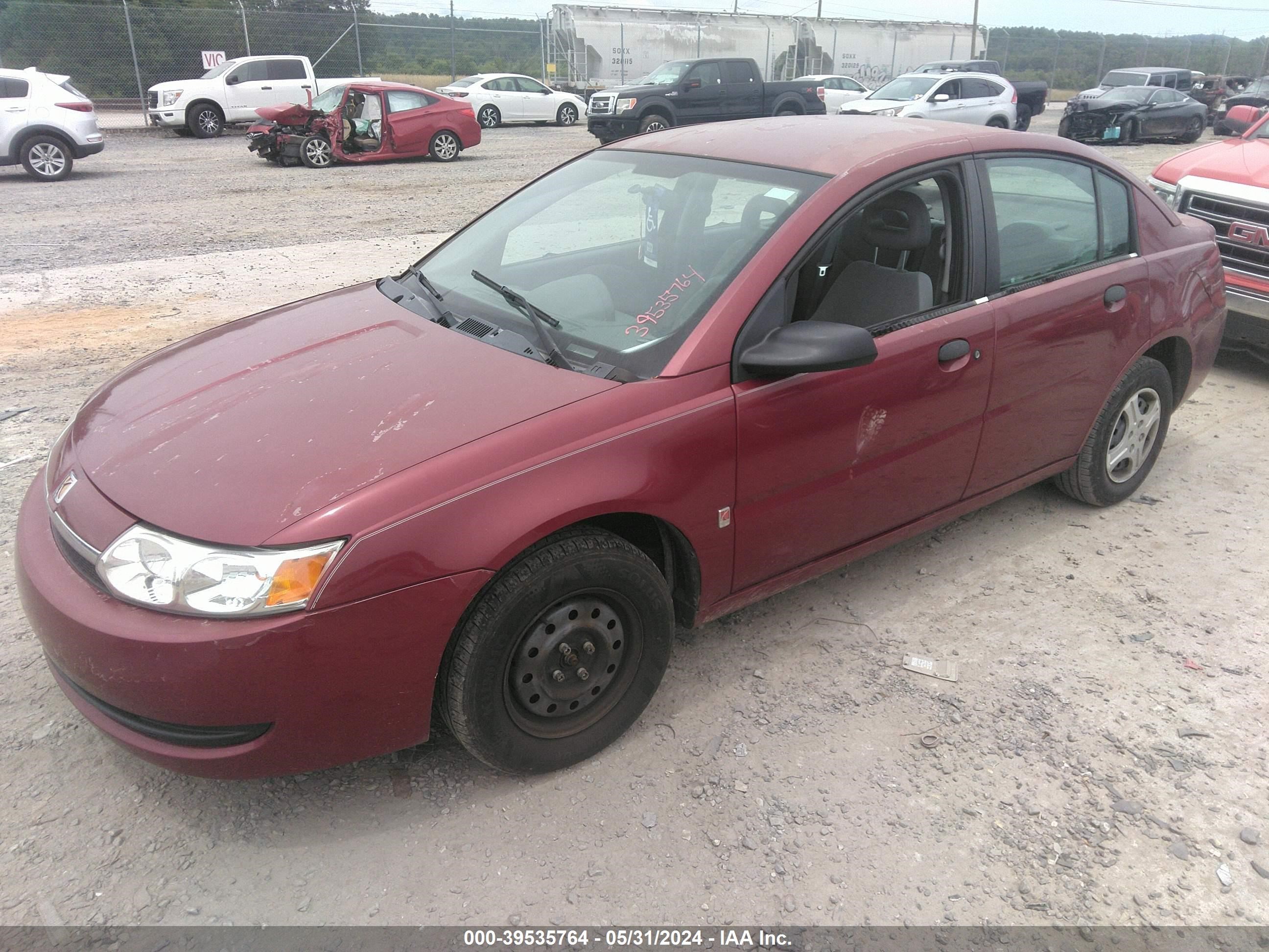 Photo 1 VIN: 1G8AG52F34Z139260 - SATURN ION 