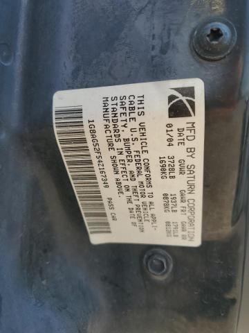 Photo 11 VIN: 1G8AG52F54Z167349 - SATURN ION LEVEL 