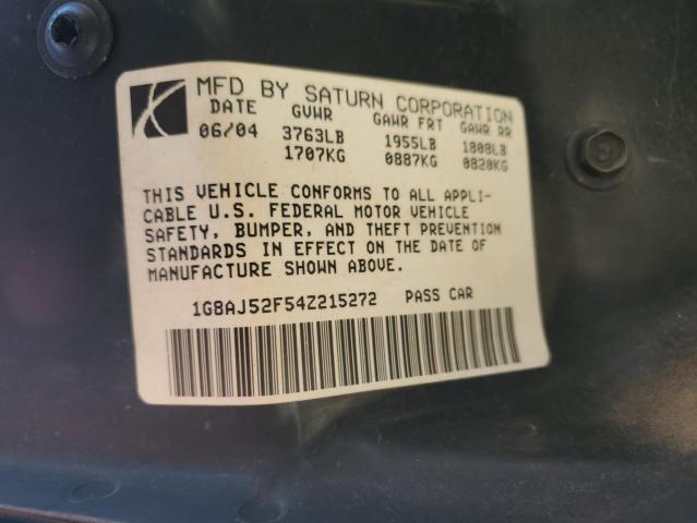 Photo 11 VIN: 1G8AJ52F54Z215272 - SATURN ION LEVEL 