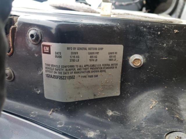 Photo 9 VIN: 1G8AJ55F26Z210562 - SATURN ION LEVEL 