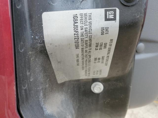 Photo 11 VIN: 1G8AJ55F27Z101584 - SATURN ION LEVEL 