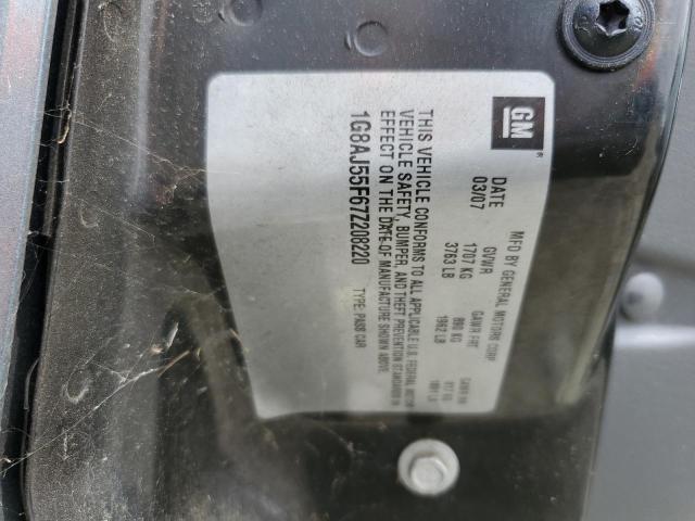 Photo 11 VIN: 1G8AJ55F67Z208220 - SATURN ION 