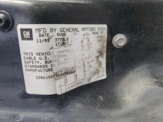 Photo 9 VIN: 1G8AJ55F76Z153386 - SATURN ION LEVEL 