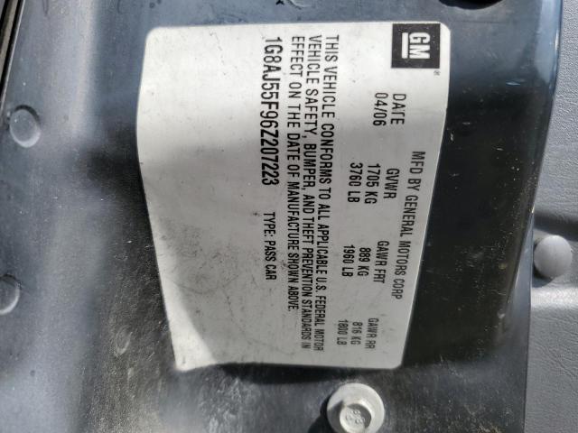 Photo 11 VIN: 1G8AJ55F96Z207223 - SATURN ION LEVEL 