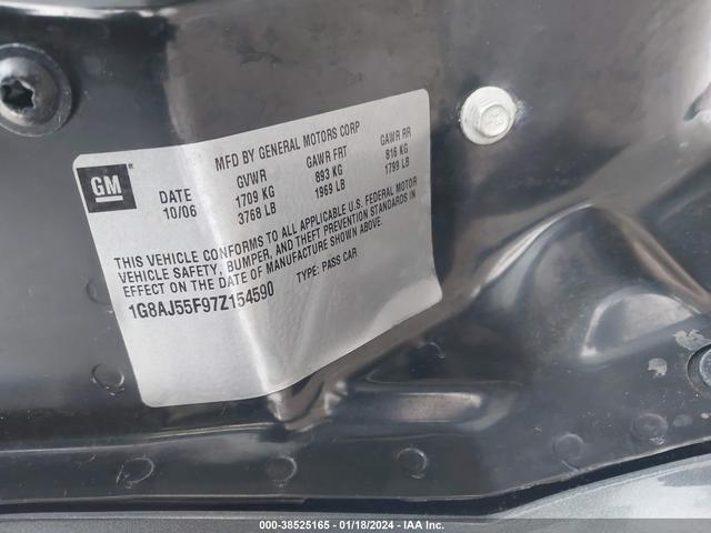 Photo 8 VIN: 1G8AJ55F97Z154590 - SATURN ION 