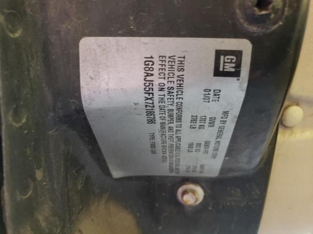 Photo 11 VIN: 1G8AJ55FX7Z186786 - SATURN ION LEVEL 