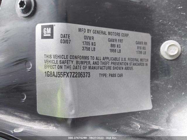 Photo 8 VIN: 1G8AJ55FX7Z206373 - SATURN ION 