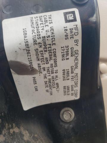 Photo 11 VIN: 1G8AJ58F26Z150634 - SATURN ION 