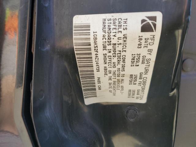 Photo 11 VIN: 1G8AK52F44Z144739 - SATURN ION 