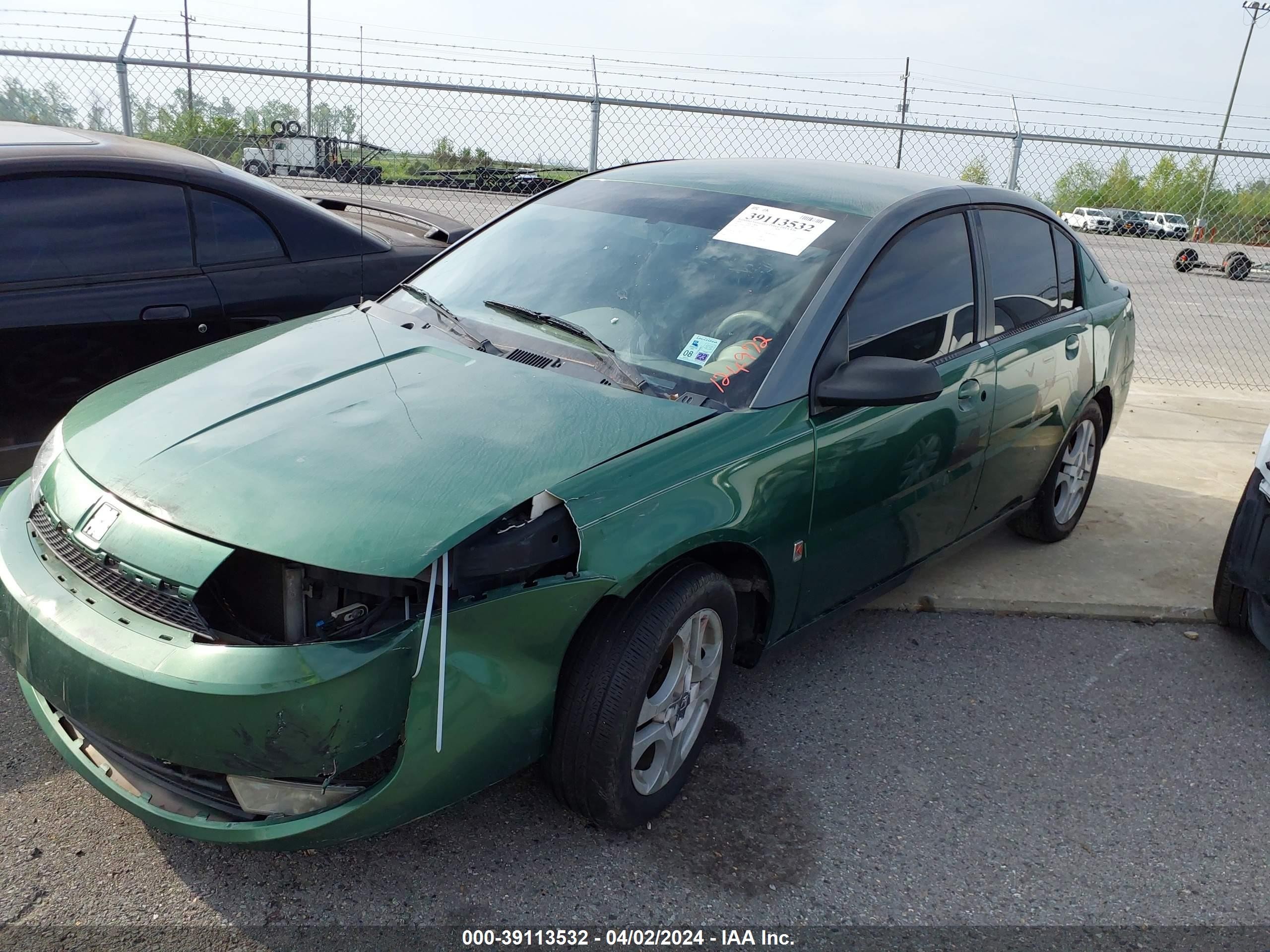 Photo 2 VIN: 1G8AL52F43Z124972 - SATURN ION 