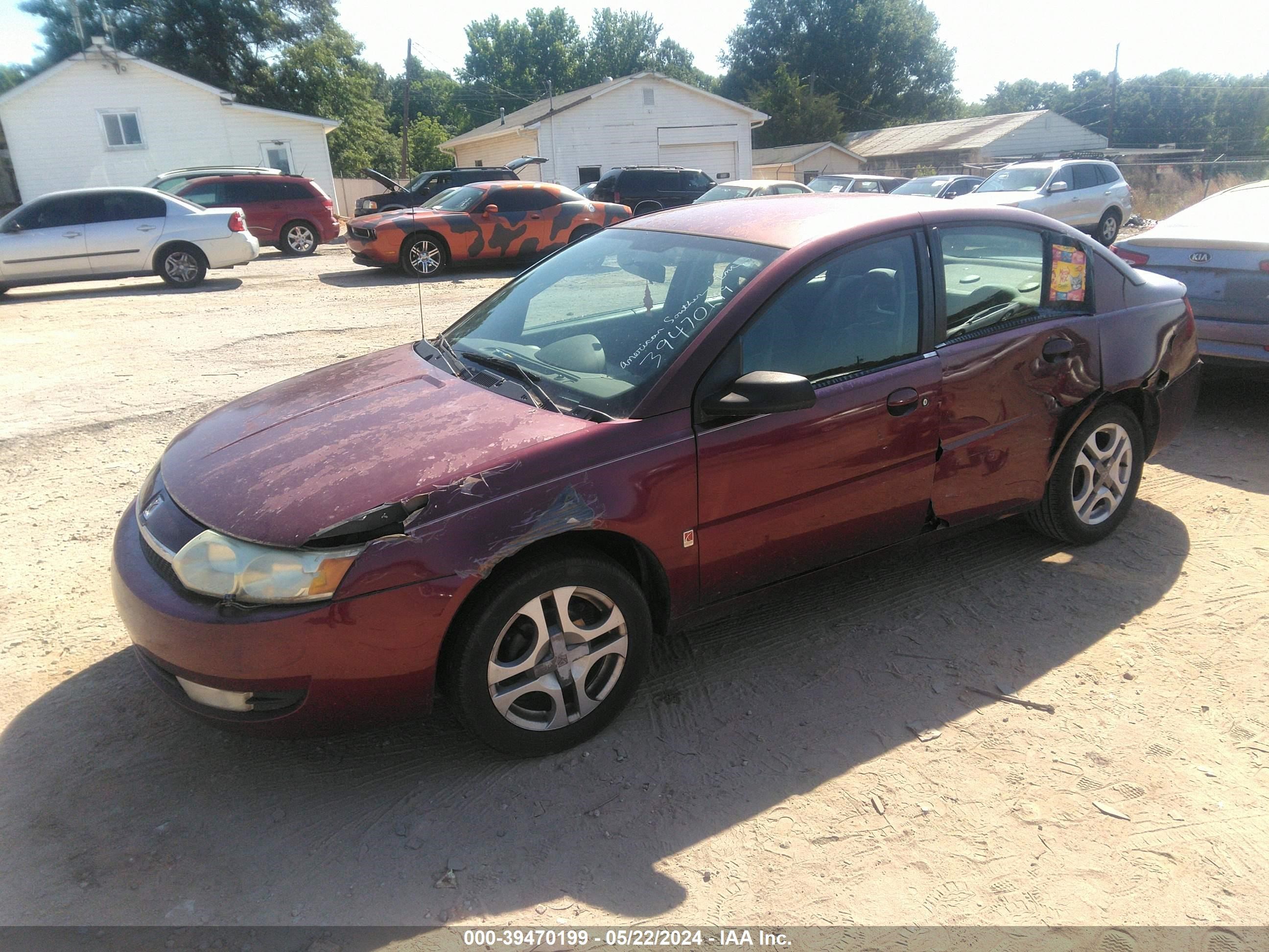 Photo 1 VIN: 1G8AL54F53Z190573 - SATURN ION 