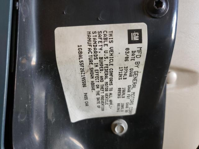 Photo 12 VIN: 1G8AL55F26Z195586 - SATURN ION LEVEL 