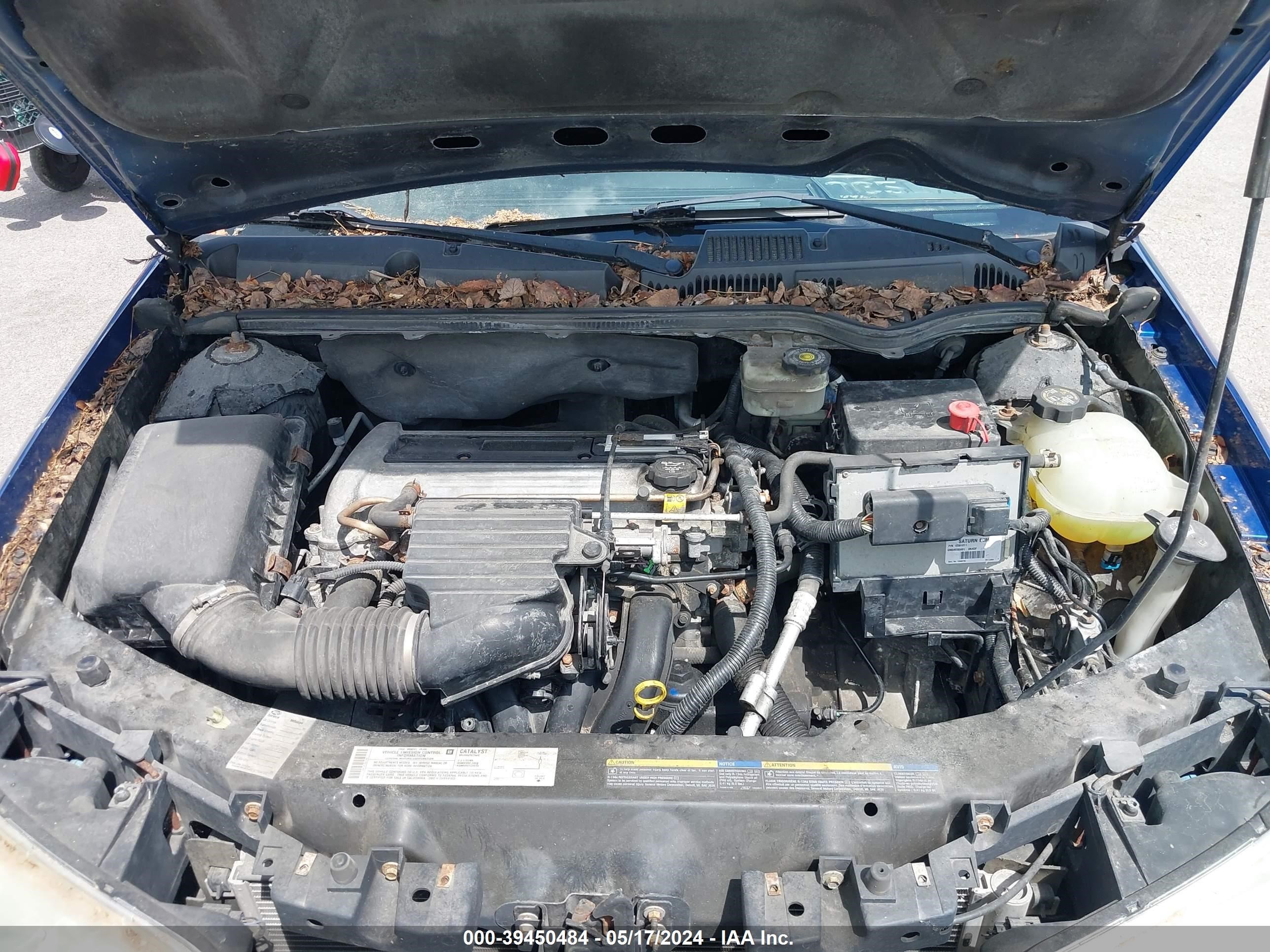 Photo 9 VIN: 1G8AM12F74Z213118 - SATURN ION 